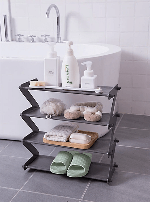 SAPATEIRA ORGANIZADORA 4 ANDARES 46X22X51CM - CLINK