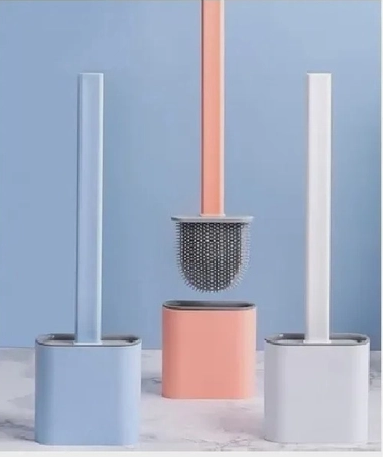 ESCOVA SANITÁRIA QUADRADA DE SILICONE - CLINK