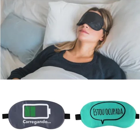 MÁSCARA DE GEL PARA DORMIR TAPA OLHOS FRIO/QUENTE - C3B