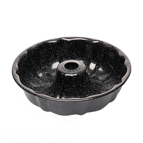 FORMA PARA BOLO COM FURO ANTIADERENTE DE ACO CARBONO