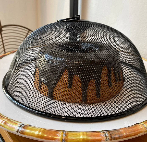 TELA PROTETORA DE METAL PARA ALIMENTOS 24X10CM - LYOR