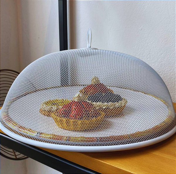 TELA PROTETORA DE METAL PARA ALIMENTOS 24X10CM - LYOR