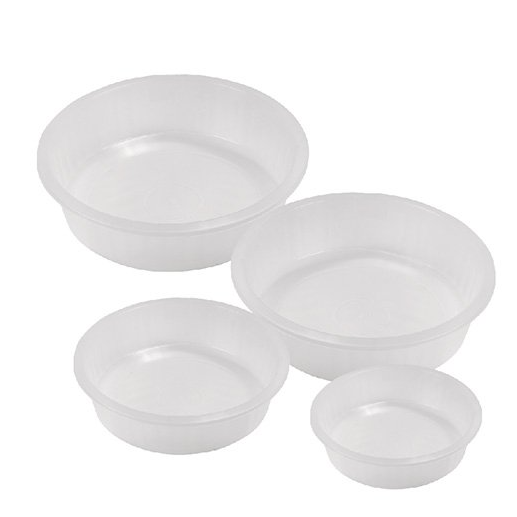 KIT BACIA TRANSPARENTE 4 PEÇAS MULTIUSO - TOYPLAST