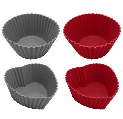 KIT 6 FORMINHAS DE SILICONE 6,5CM - CLINK