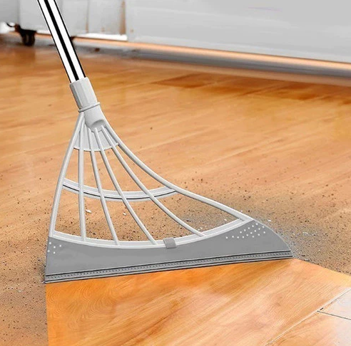 RODO MÁGICO DE AÇO INOX E SILICONE RETRÁTIL - CLINK