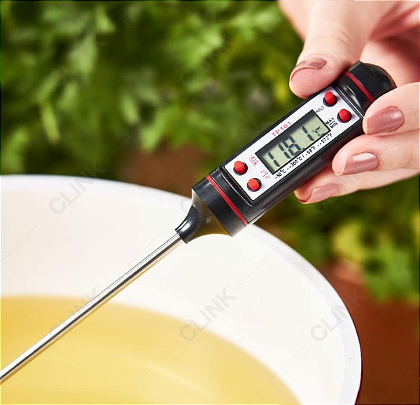 TERMÔMETRO CULINÁRIO DIGITAL 23CM - CLINK