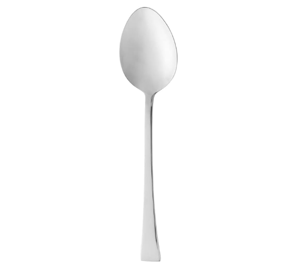 KIT 6 COLHERES DE AÇO INOX PARA MESA BERNA PRATA - WOLFF