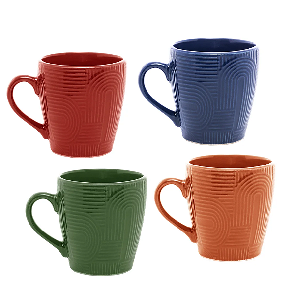CANECA DE CERAMICA SORTIDA FRANKFURT 295ML - WOLFF