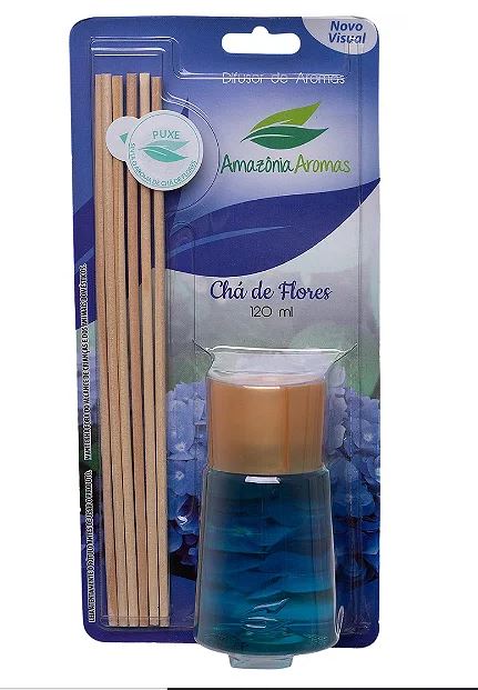 BLISTER AMAZONIA AROMAS 120ML CHA DE FLORES - AMAZONIA AROMAS