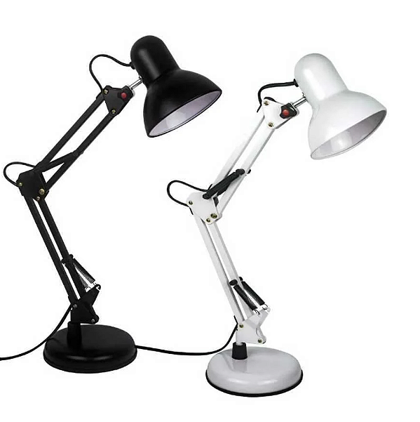 LUMINÁRIA ARTICULÁVEL DE MESA BIVOLT 40W - IMPORIENTE
