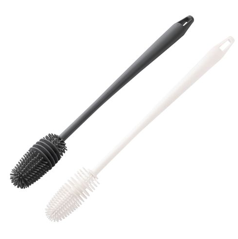 ESCOVA DE SILICONE PARA GARRAFAS 32CM - CLINK