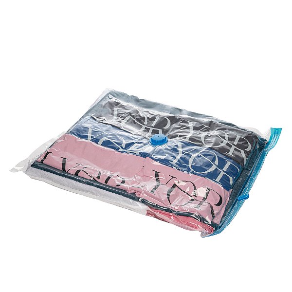 SACO A VACUO ORGANIZADOR PARA ROUPAS 60CM X 50CM - LYOR