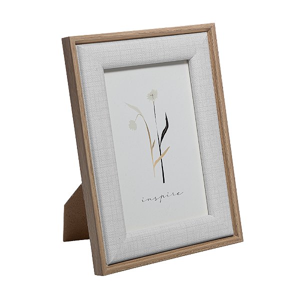 PORTA RETRATO DE MDF BRANCO 10CM X 15CM - LYOR