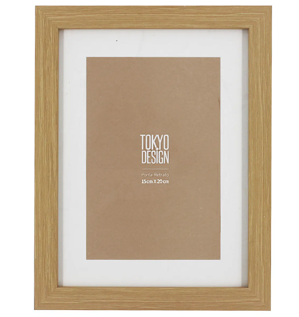 PORTA RETRATO DE MDF TOKYO DESIGN 15X20CM - MULTIART