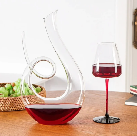 Decanter Soffiato em cristal ecologico