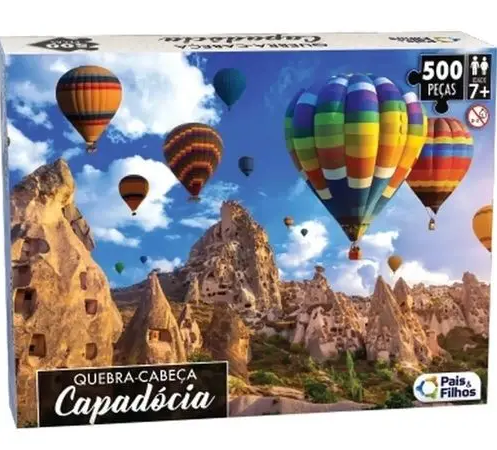 QUEBRA CABEÇA 500 PCS - CAPADOCIA UNICA