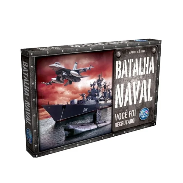 JOGO DE TABULEIRO BATALHA NAVAL - PAIS & FILHOS