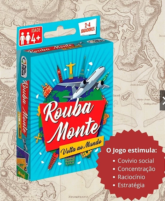Jogo Rouba Monte Volta ao Mundo - 7533-1