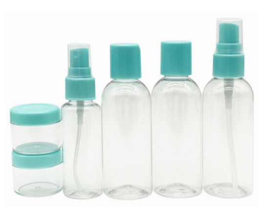 KIT VIAGEM COM 6 PEÇAS + NECESSAIRE PORTA SHAMPOO PORTA SABONETE - TOKYO DESIGN