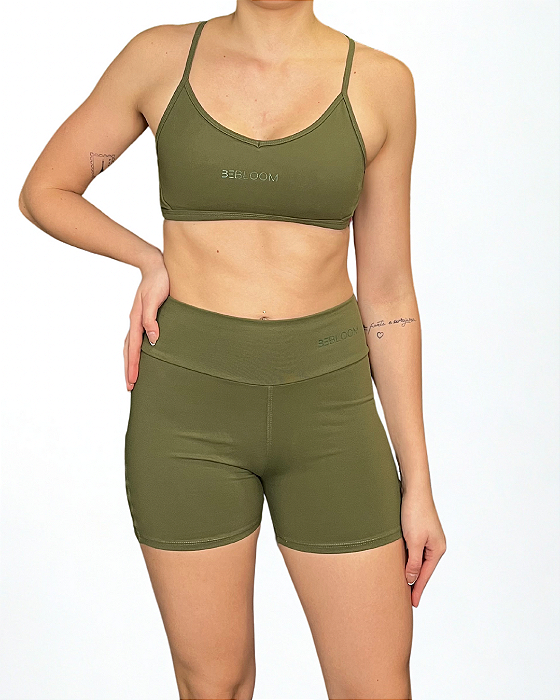Short Mari Verde Militar