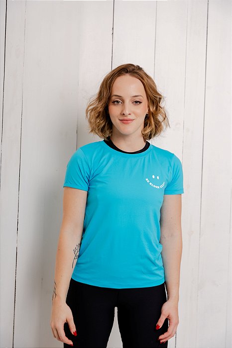 Baby Look Happy azul