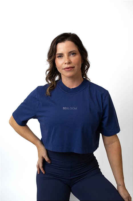 Cropped Over Azul Vincenzo