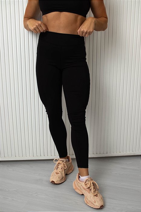 Legging Roberta Black Bloom