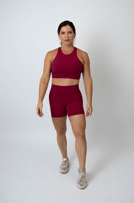 Short Sorelle Cherry Bloom