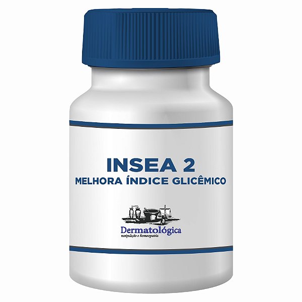 Insea2 250mg - Bloqueador da absorção de carboidratos - 60 Cápsulas -  Farmácia Dermatológica, Manipulação e Homeopatia