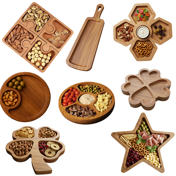 Kit 14 Gabaritos Guia para Tupia Petisqueiras diversas marcenaria