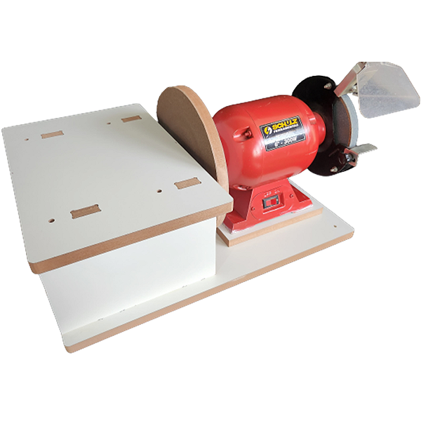 Bancada De Lixa Circular Para Esmeril