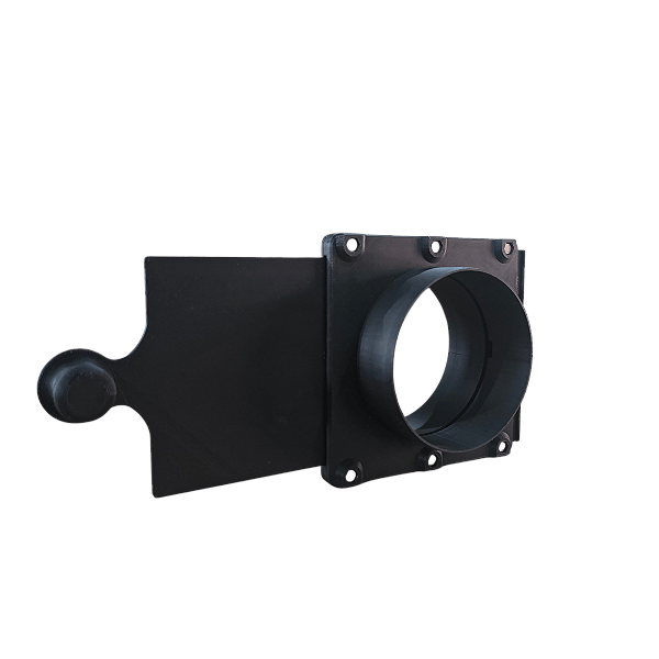 Registro Gaveta Para Coletor De Pó 100mm Marcenaria