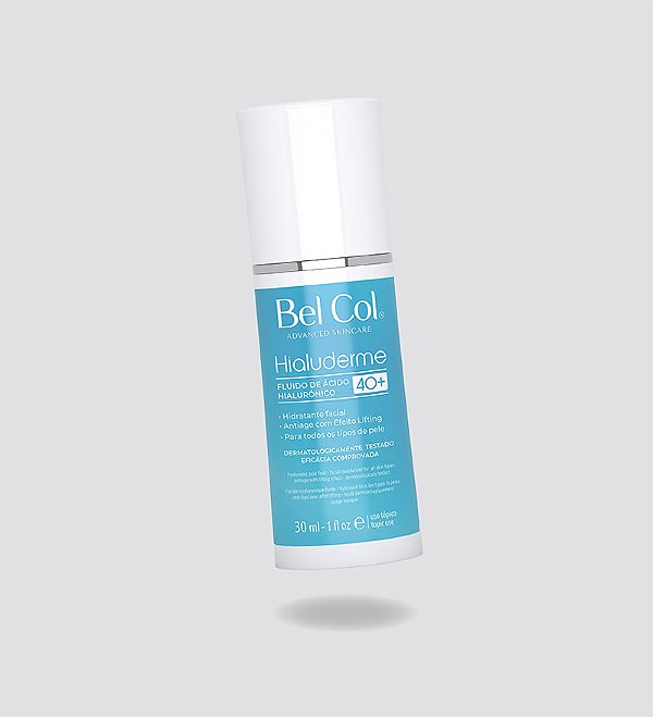 Bel Col  - Hialuderme 40+ Fluído de ácido Hialurônico - 30ml