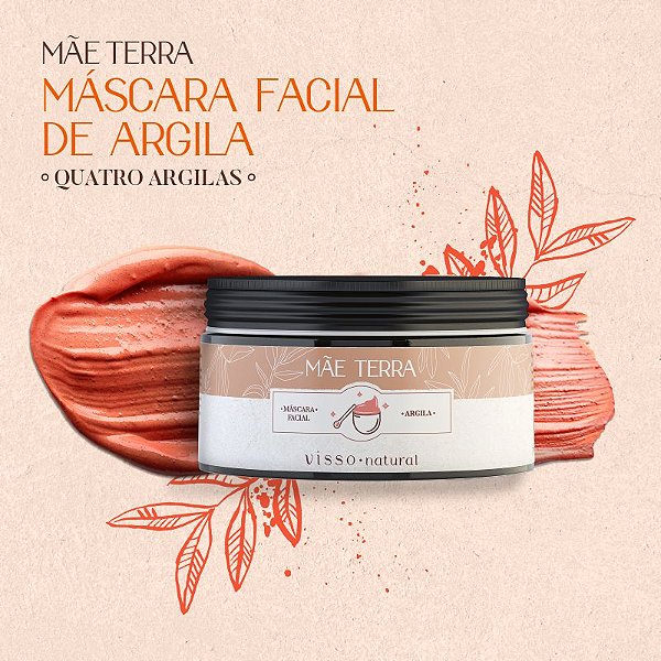 Visso Natural - Mãe Terra Mascara Facial 80g