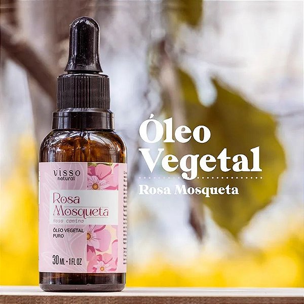 Visso Natural - Óleo Vegetal de Rosa Mosqueta - 30ml