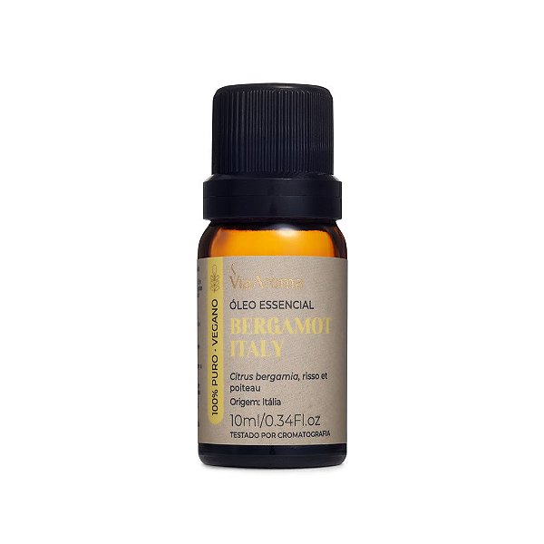 Via Aroma - Óleo Essencial Bergamot Italy - 10ml