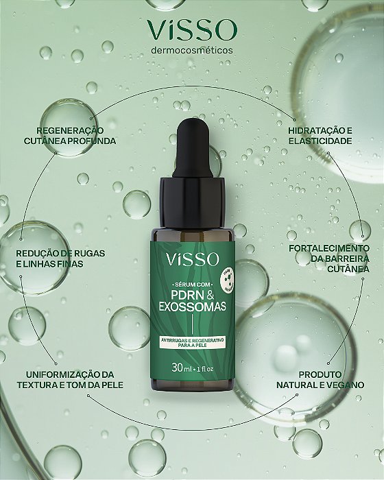 Visso Natural - Sérum com PDRN&EXOSSOMAS – 30ml