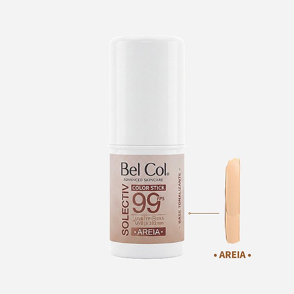 Bel Col - Solectiv Color Stick FPS 99 - Base Tonalizante com Proteção Solar Areia