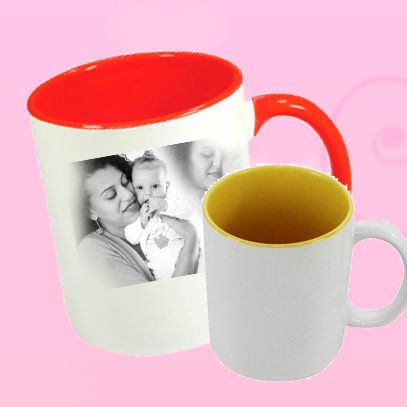 caneca colorida personalizada