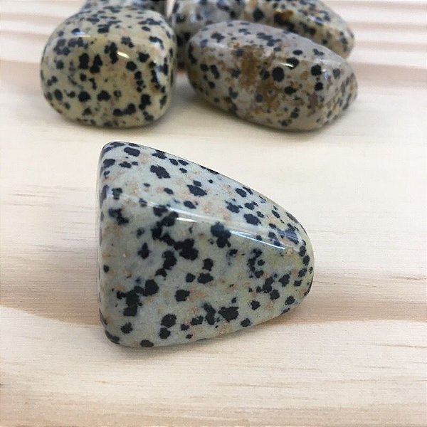 Jaspe Dalmata polido (2 a 3 cm)