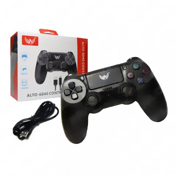 Controle Joystick c/ Fio  cabo 1.80m para PS4 Playstation 4 - (ALTO-6040)