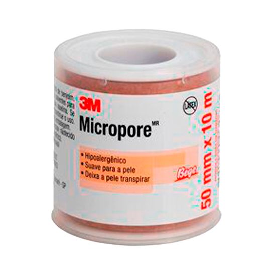 MICROPORE BEGE 3M  5x10m