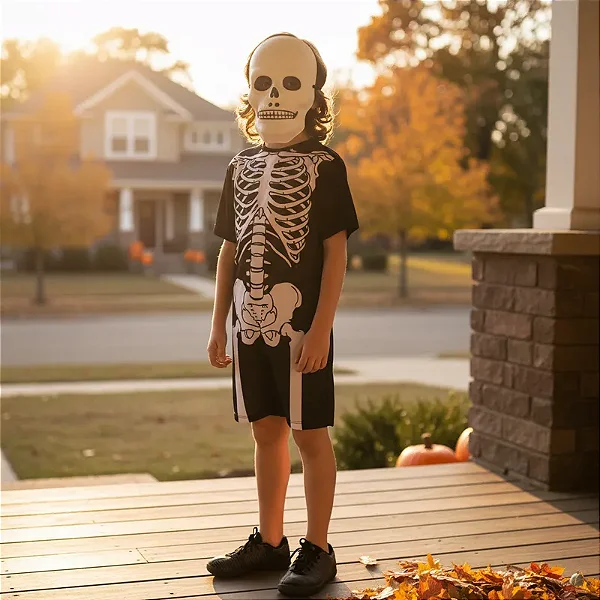 Fantasia Esqueleto POP Infantil