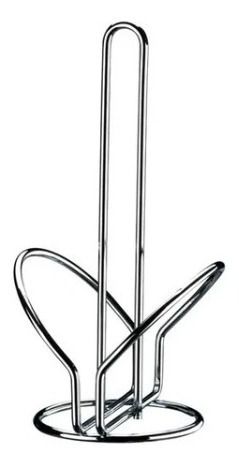 Porta Papel Toalha Suporte Rolo Mesa Cozinh Vertical Cromado