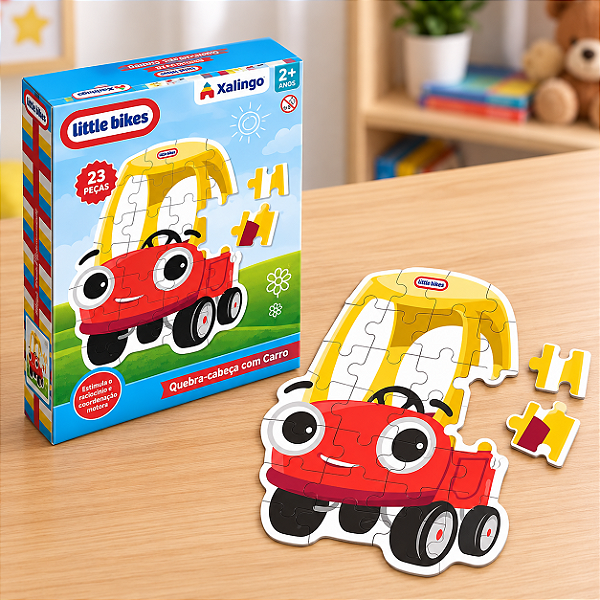 Quebra Cabeça Cozy Coupe Little Tikes Jogo Pedagógico Escola