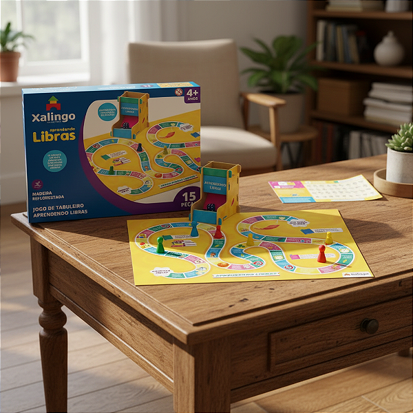 Jogo De Tabuleiro Aprendendo Libras Gestos Diversão