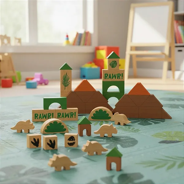 Brincando De Engenheiro Dinos Dinossauros Criatividade