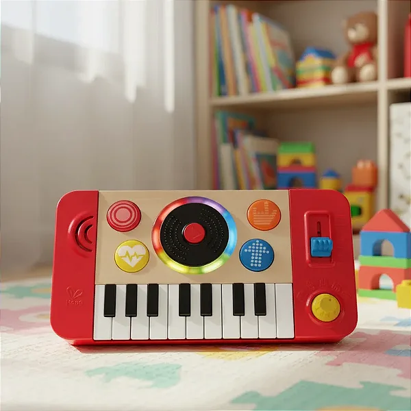 Brinquedo Piano Musical Dj Estudio Hape