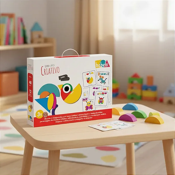 Quebra Cabeça Criativo Brinquedo Primeira Infância Educativo