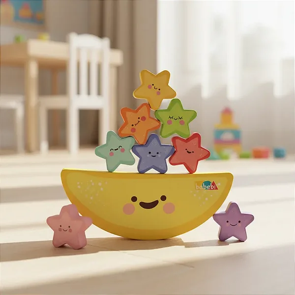 Brinquedo Educativo Equilibrando Estrelinhas Concentração